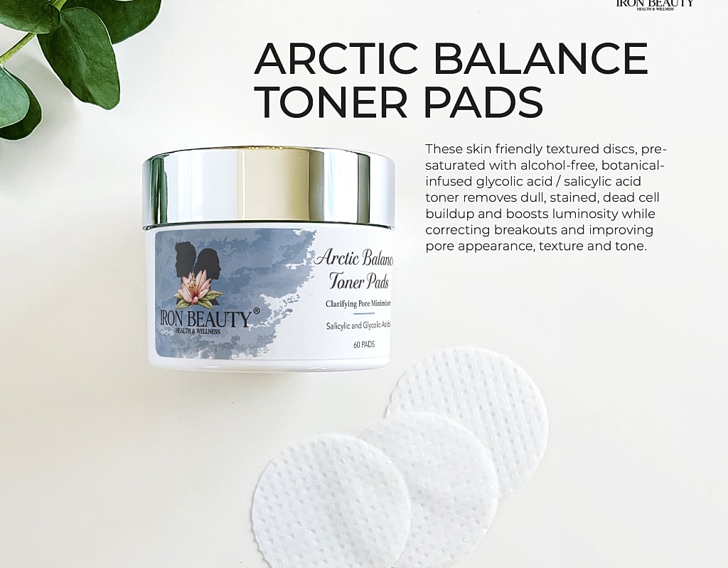 Arctic Balance Toner Pads for skin clarity