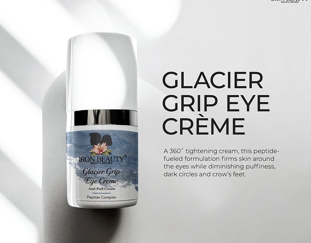Glacier Grip Eye Crème product image with description.