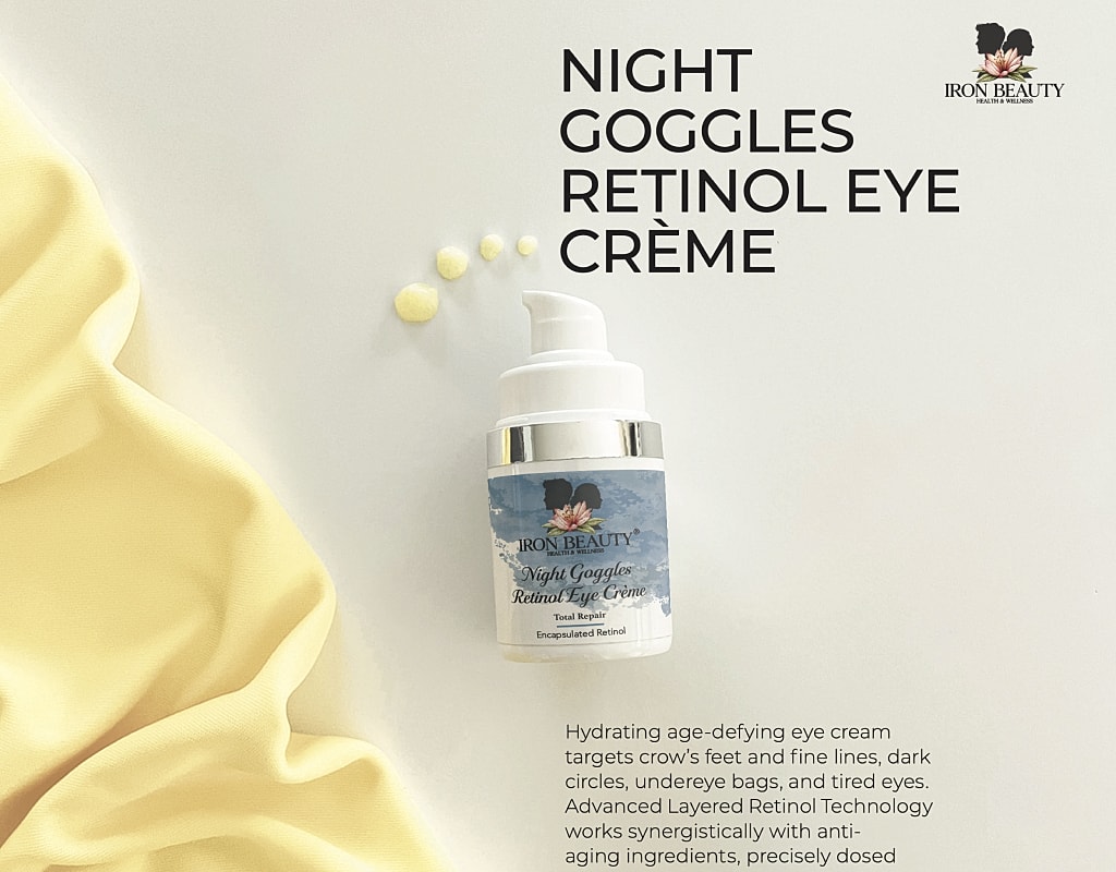 Retinol eye crème for anti-aging and hydration.