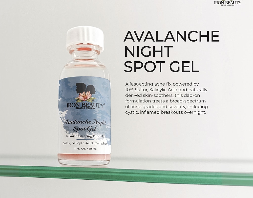 Avalanche Night Spot Gel for acne treatment